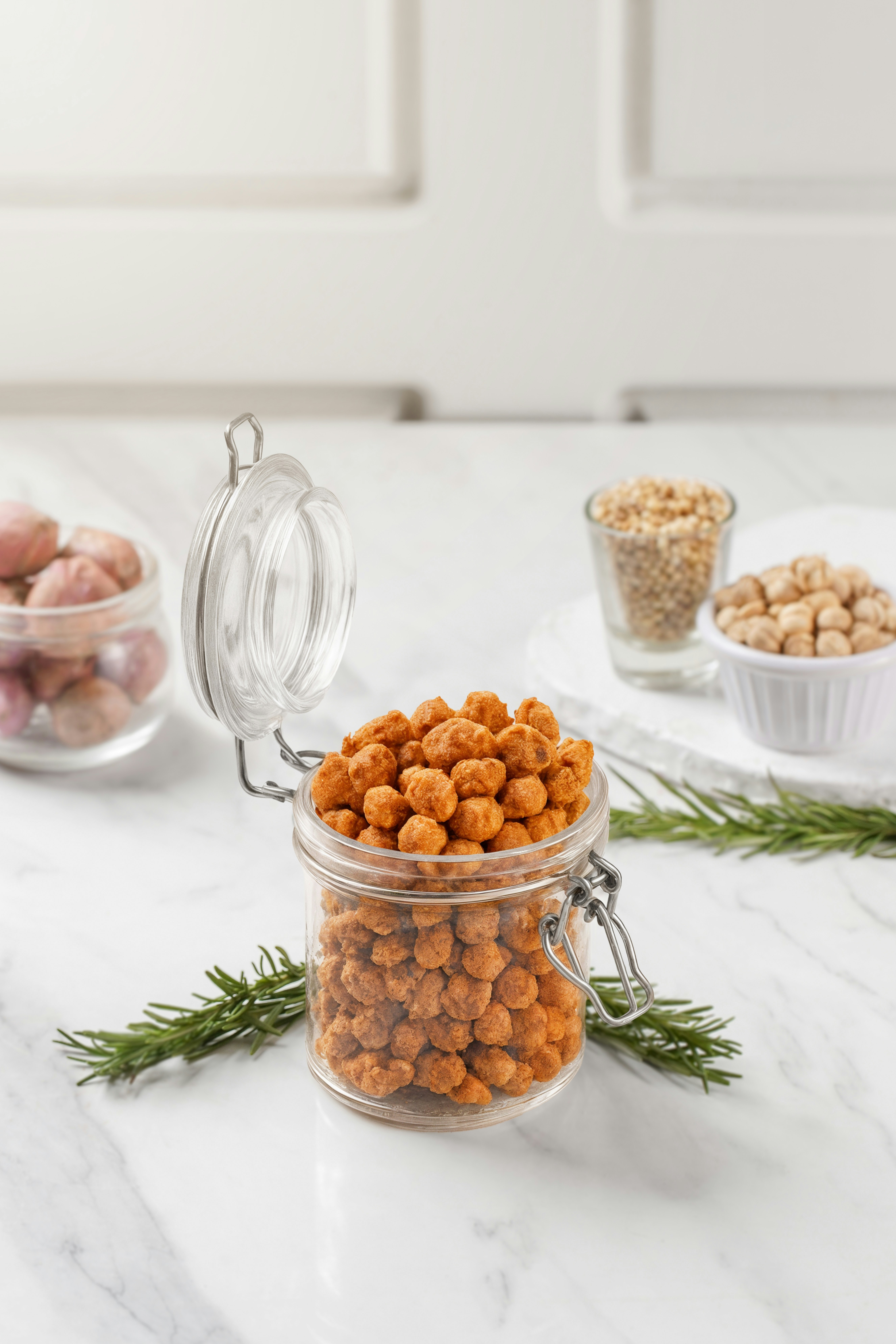 Kichererbsen Snacks
