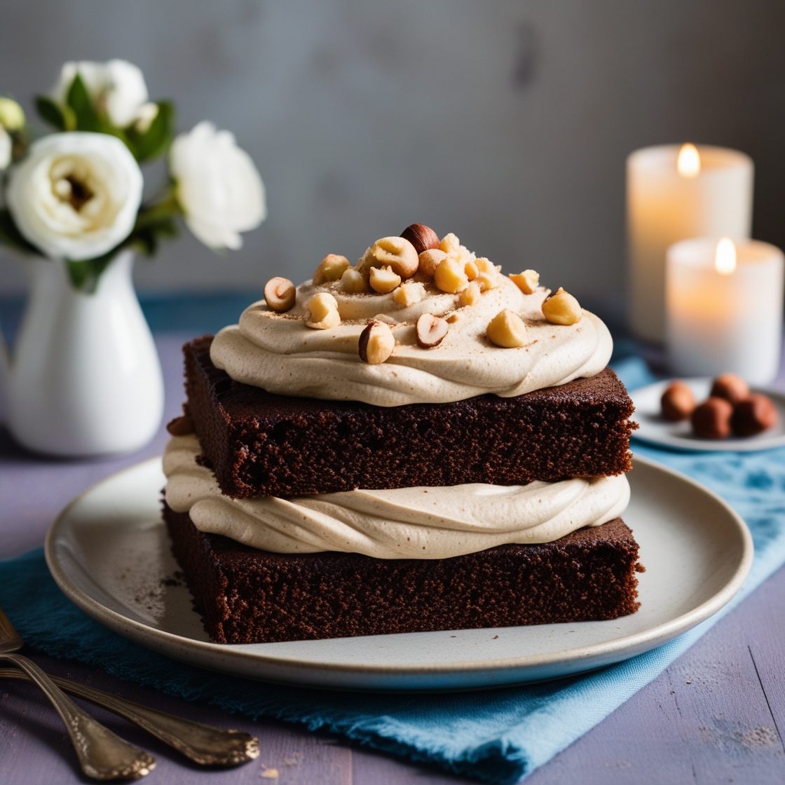 Rezepttipp: Haselnuss-Schnittchen mit Darbo Haselkuss Nougatcreme