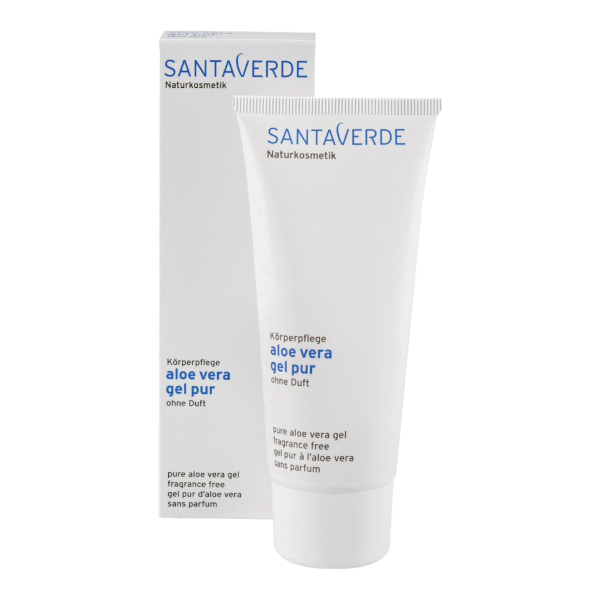 Bio Aloe Vera Gel pur ohne Duft 100ml von Santaverde - jetzt online  bestellen!