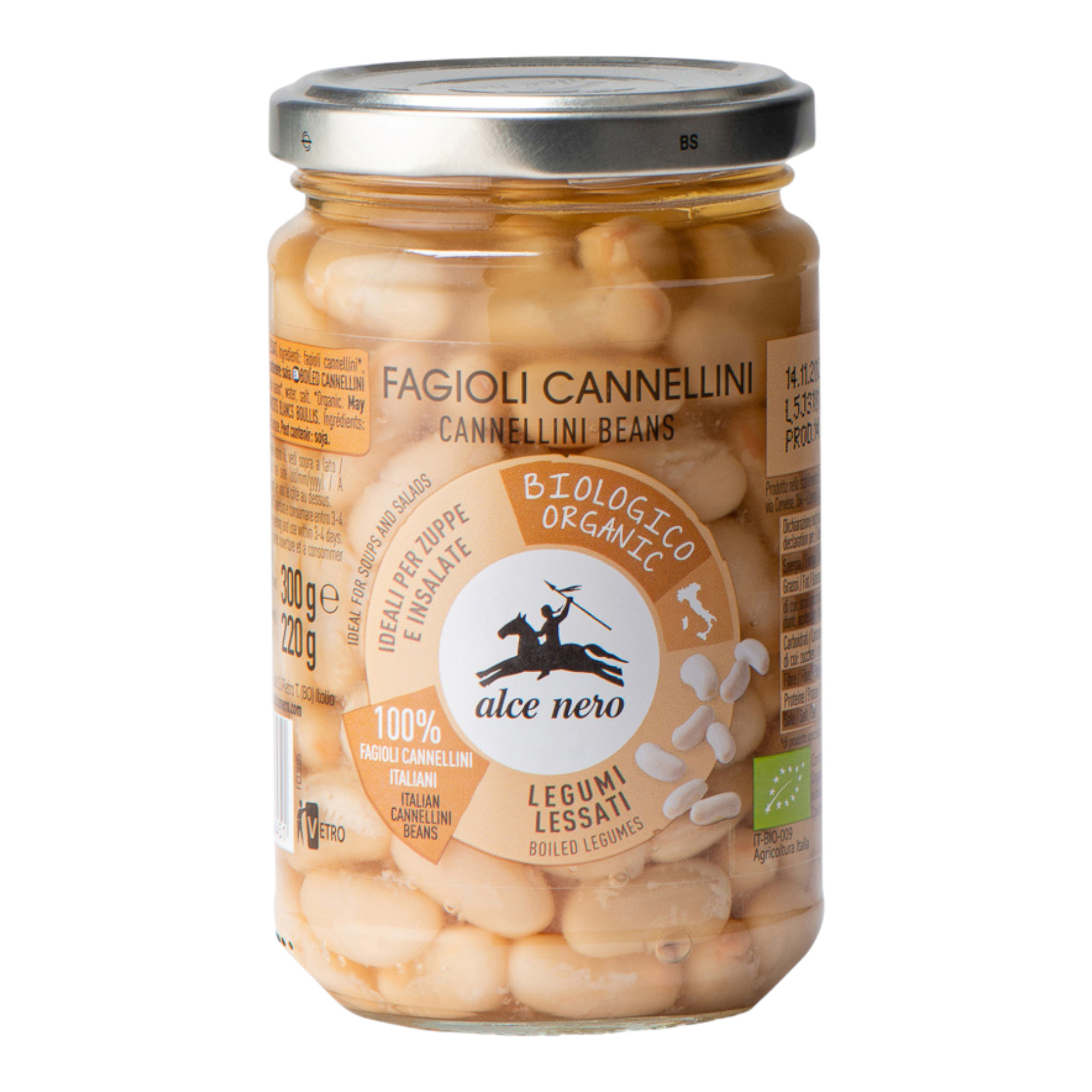 Alce Nero Corallini Bio-Pasta Aus Hartweizen – Mit Vitamin B1, 500 G Packung