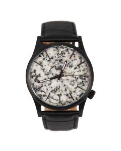 Armbanduhr mit Granit Ziffernblatt für Herren diverse Farben hellgrau