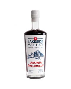 Aronia GIN Likör 500ml - Fruchtig süss aber nicht aufdringlich strömt einem das beerige Aronia Aroma direkt entgegen von Lakeside Valley Distillery