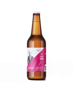 Pink Deer Session Pale Ale Bier 330ml - Maracuja-Geschmack - geringer Alkoholgehalt - frisch-fruchtig durstlöschendes Bier von Deer Beer