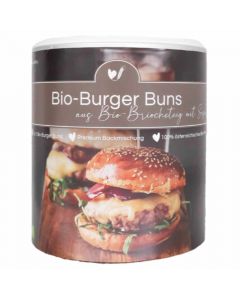 Bio Burger Buns aus Briocheteig mit Sesam 339g