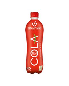 Bio Cola 500ml - Frei von Koffein - künstlichen Aromen - Süßstoffen und Konservierungsmittel - unbedenklich für Kinder geeignet von Höllinger Juice