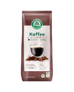 Bio Gourmet Kaffee kräftig gemahlen 500g von LEBENSBAUM