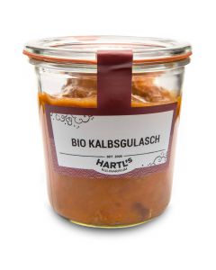 Bio Kalbsgulasch 460g - Fertiggericht von Hartls Kulinarikum