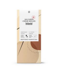 Bio Milchreis Crème Brûlée mit Zotter Karamell Schokolade 250g