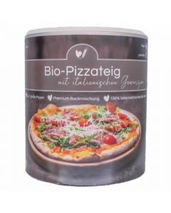 Bio Pizzateig mit italienischen Gewürzen 339g