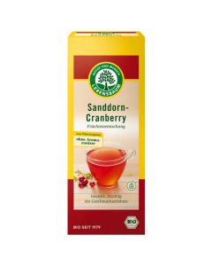 Bio Tee Sanddorn- Cranberry 50g von LEBENSBAUM