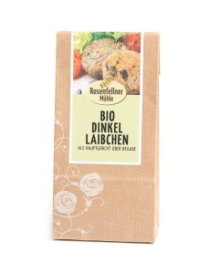 Bio Dinkel Laibchen - Trockenmischung 160g - leicht verdaulich - hoher Eiweißgehalt - reich an Vitaminen von Rosenfellner Mühle - DailyDeal