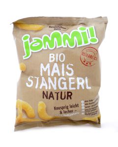 Bio Jammi Maisstangerl Natur glutenfrei 50g - ohne Fettzusatz - für Allergiker geeignet - ohne Zuckerzusatz von Rosenfellner Mühle