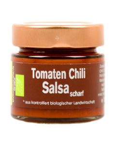 Bio Tomaten Chili Salsa Sauce scharf 125ml