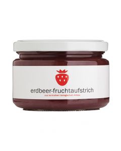 Bio Erdbeer Fruchtaufstrich 310g - frei von Konservierungsstoffen - besonders schonend produziert - traditionelle Rezeptur von Bioweingut Heideboden