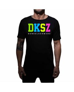 Dunkelschwarz T-Shirt DS-1 DKSZNEON black