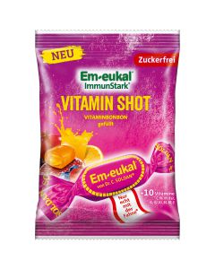 Em-eukal ImmunStark Vitamin Shot Fruchtbonbons gefüllt mit Vitaminen 75g