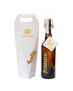 Imperator Jahrgangsbier 750ml - Bouquet aus Kräuteraromen - angenehm wärmender Nachtrunk - cremiger Schaum von Freistädter Bier