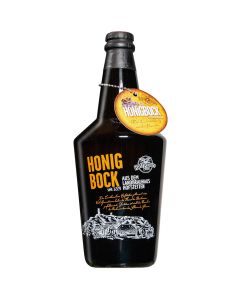 Honigbock Lavendel Bier 750ml - kräuterartige Aromen - wenig Hopfen - schlank und hell - im Abgang wärmendes Bier von Brauerei Hofstetten