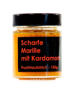 Scharfe Marille mit Kardamom Fruchtaufstrich 155g