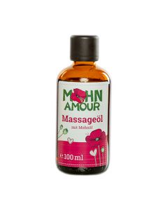 Massageöl 100ml - Diese Mischung aus erlesenen Ölen sorgt für geschmeidige Haut - Auf Basis von Mandelöl von Mohnwirt Neuwiesinger