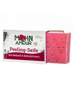 Mohnöl Peelingseife 100g - Gibt der Haut einen angenehmen Peeling Effekt durch den Mohn - sanfte Pflege von Mohnwirt Neuwiesinger