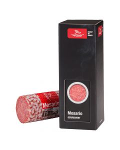 Mosario 450g im Geschenkkarton - Rohwurst nach italienischer Art ohne Schimmelbelag - Glutenfrei und Laktosefrei von Moser Wurst