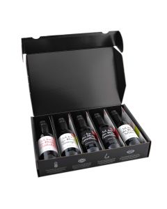 Vinotaria Wein Geschenkbox Neutral für Weinliebhaber  5 x 250ml