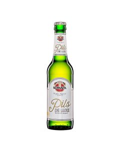 Pils de Luxe Bier 330ml - feines Aroma - lange Reifezeit - Saazer Edelhopfen - Lagerkeller - Bier von Brauerei Schnaitl