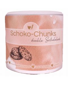 Schoko Chunks - dunkle Schokolade 250g