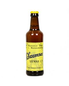 Vienna India Pale Bier 330ml - markante Bernsteinfarbe - besondere Malzmischung - Bier mit fruchtigem Hopfenaroma von Bierbrauerei Schrems