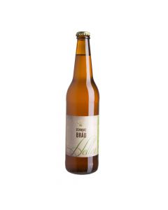 Helles Lagerbier 500ml - hopfenaromatisch - ausgeglichener Malzgeschmack - dezente Bittere - naturbelassenes Bier von Schwarzbräu