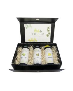 Trio-Öle in edler Geschenksverpackung 3x250ml - Geschenkidee für Hobbyköche