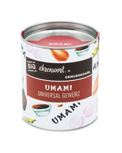 Bio Umami Universal Gewürz 50g - Universal Gewürzmischung - verleiht allen Speisen echte geschmackliche Tiefe von ehrenwort