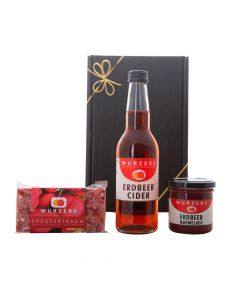Wurzers Geschenkpackung Erdbeertrio Cider