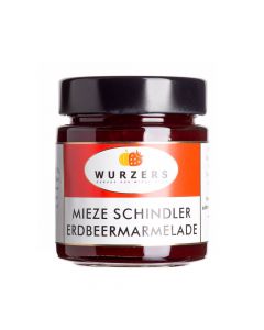 Mieze Schindler Fruchtaufstrich 165g - handgerührt - harmonisch - intensiver Geschmack nach Walderdbeeren - aromatisch von Wurzers