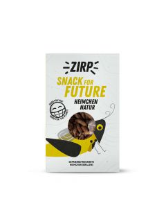 ZIRP Snack for Future Heimchen  10g - Zum Kochen oder gleich essen - Ideal als Topping geeignet - Köstlich knuspriger Geschmack