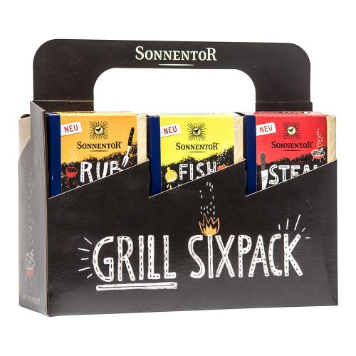 Bio Sonnentor Grillgewürze Sixpack Set