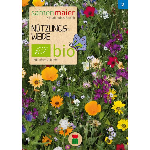 Bio Nützlingsweide Mischung diverse Arten - Saatgut für zirka 2 Quadratmeter