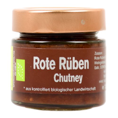 Bio Rote Rüben Chutney 125ml