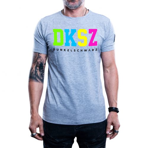 Dunkelschwarz T-Shirt DS-1 DKSZNEON black - S