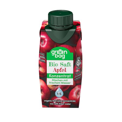 Green-Bag Bio Apfelsaftkonzentrat 200ml