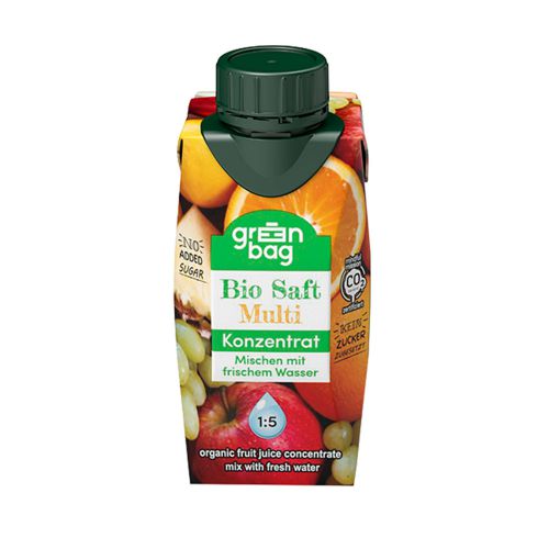 Green-Bag Bio Multifruchtsaftkonzentrat 200ml