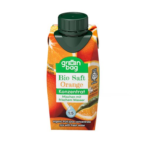 Green-Bag Bio Orangensaftkonzentrat 200ml