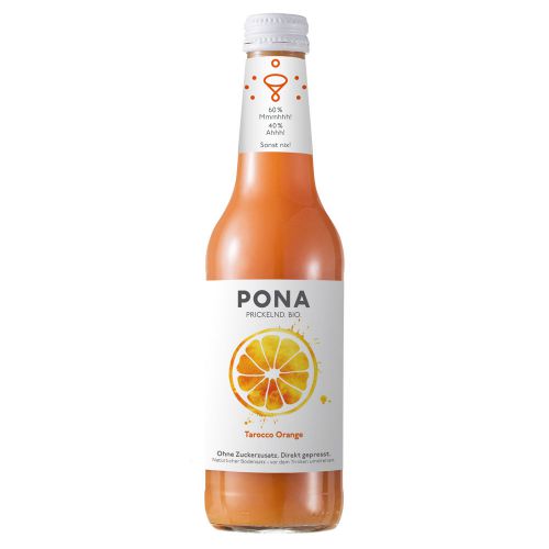 PONA Bio Tarocco Orange sparkling juice 330ml