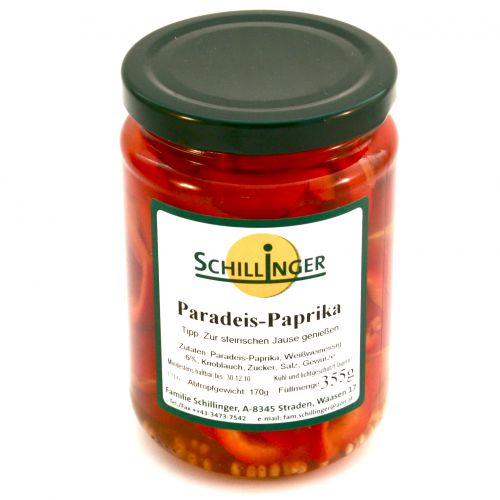 Paradeis-Paprika eingelegt 355g