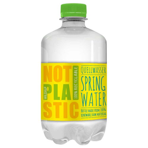 Wildalp Not Plastic Water natürliches Quellwasser 500ml
