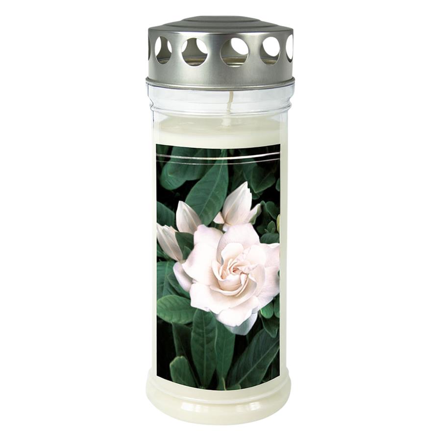Grabkerze groß 'Gardenia'7Tg 1ct von Jeka jetzt online bestellen!