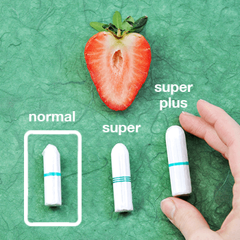Bio-Tampons normal 16 Stück - schonend mit Sauerstoff chlorfrei gebleicht - empfehlenswert für Allergikerinnen
